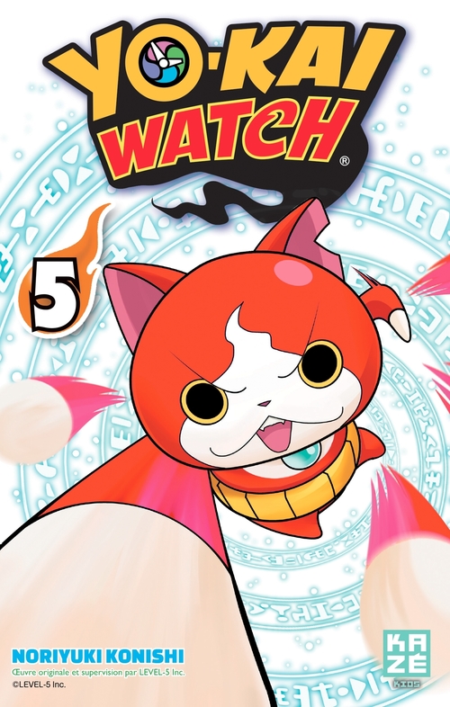 Couverture ebook de Yo-Kai Watch T05, de Noriyuki Konishi