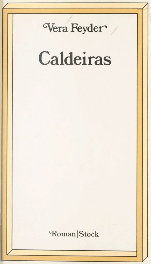 Couverture ebook de Caldeiras, de Vera Feyder