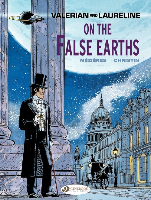 Couverture ebook de Valerian & Laureline - Volume 7 - On the false Earth, de Pierre Christin, Jean-claude Mézières