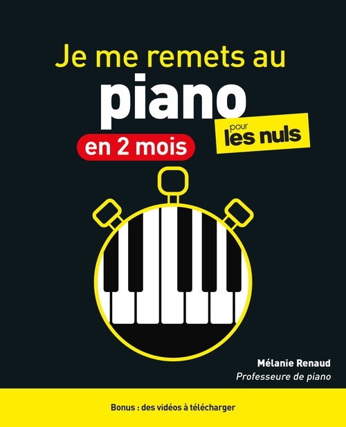 ebook cover of Je me remets au piano en 2 mois pour les Nuls, 2e éd, by Mélanie Renaud