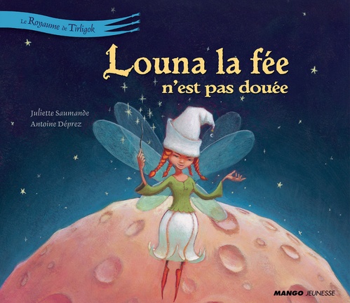 Couverture ebook de Louna la fée n'est pas douée, de Deprez/Saumande