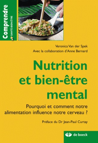 Couverture ebook de Nutrition et bien-être mental, de Van Der Spek