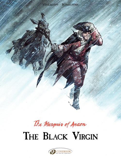 ebook cover of The Marquis of Anaon - Volume 2 - The Black Virgin, by Fabien Vehlmann, Matthieu Bonhomme