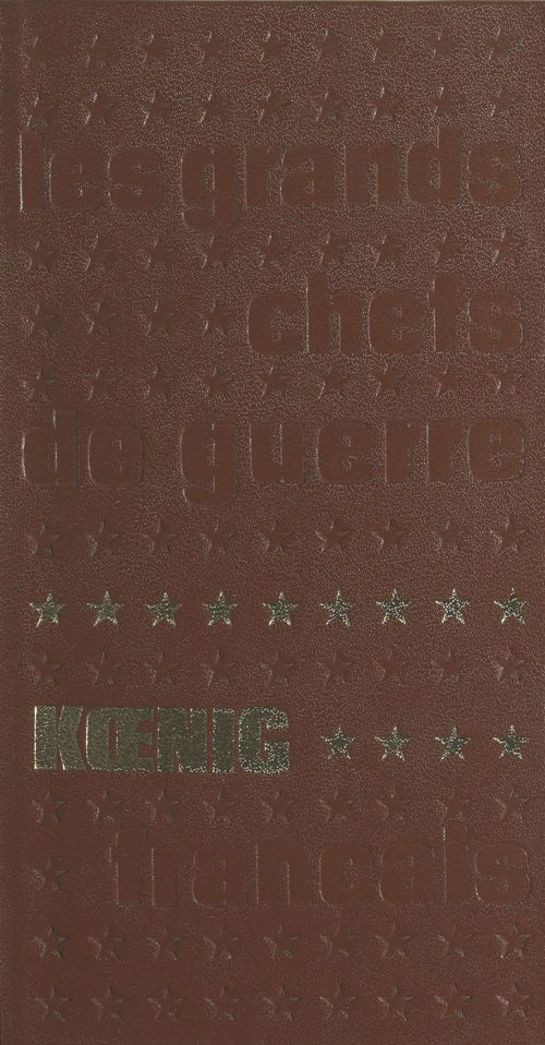 ebook cover of Koenig, by Bernard Michal, Max Clos, Michel Honorin