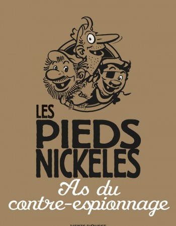 ebook cover of Les Pieds Nickelés as du contre-espionnage, by Monsieur René Pellos, Roland de Montaubert