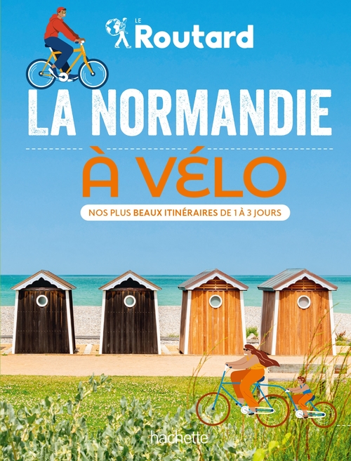 Couverture ebook de La Normandie à vélo, de Philippe Gloaguen