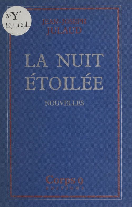 ebook cover of La Nuit étoilée, by Jean-Joseph Julaud
