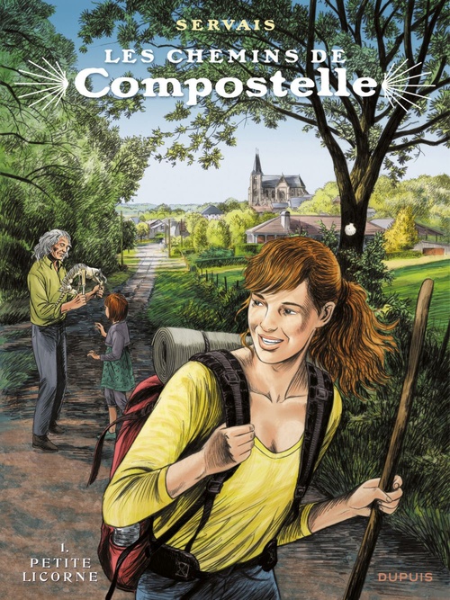 ebook cover of Les chemins de Compostelle - Tome 1 - Petite licorne, by Jean-Claude Servais