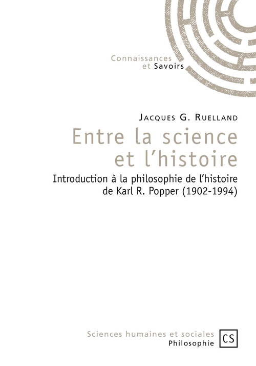 ebook cover of Entre la science et l'histoire, by Jacques G. Ruelland