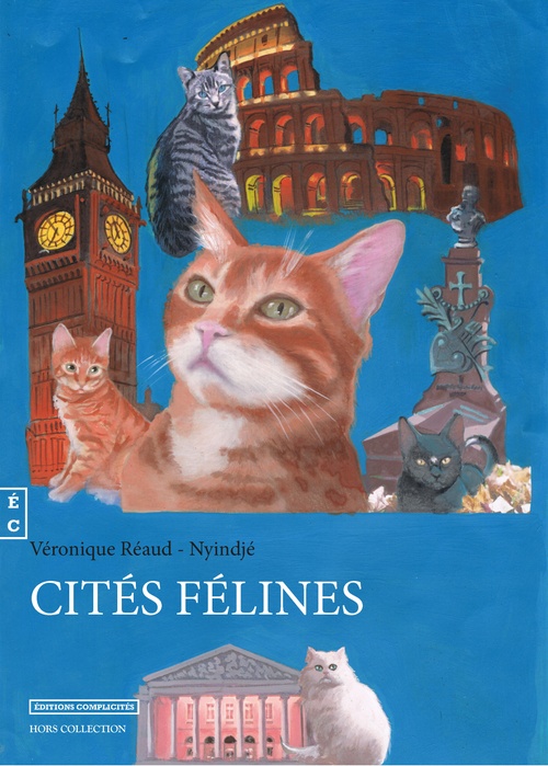 Couverture ebook de Cités félines, de Véronique Réaud