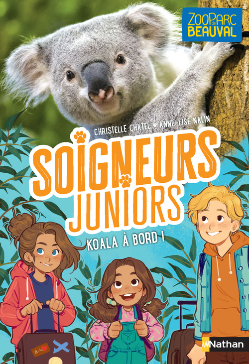 Couverture ebook de Soigneurs juniors - Koala à bord !, de Christelle Chatel