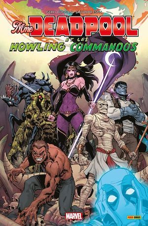 Couverture ebook de Mme Deadpool et les Howling Commandos, de Gerry Duggan, Salva Espin