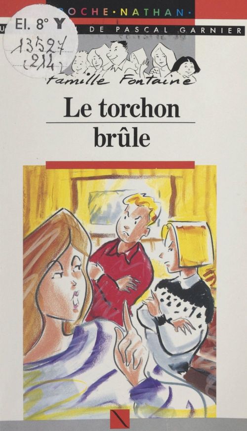 ebook cover of Le torchon brûle, by Pascal Garnier