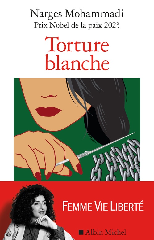 ebook cover of Torture blanche, by Narges Mohammadi