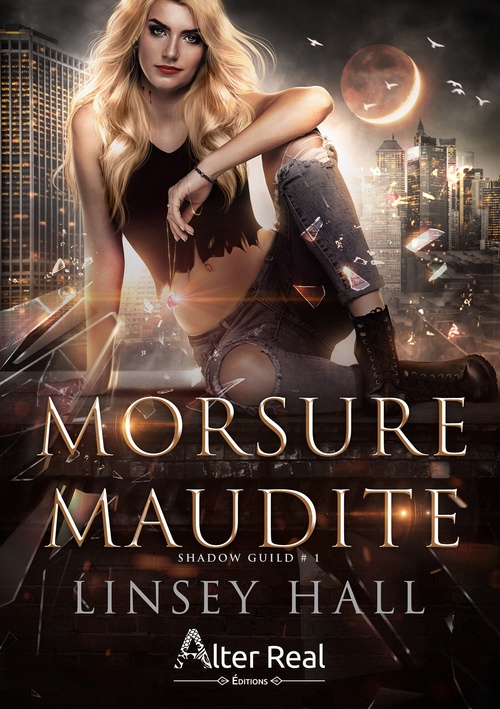 ebook cover of Morsure maudite, by Linsey Hall