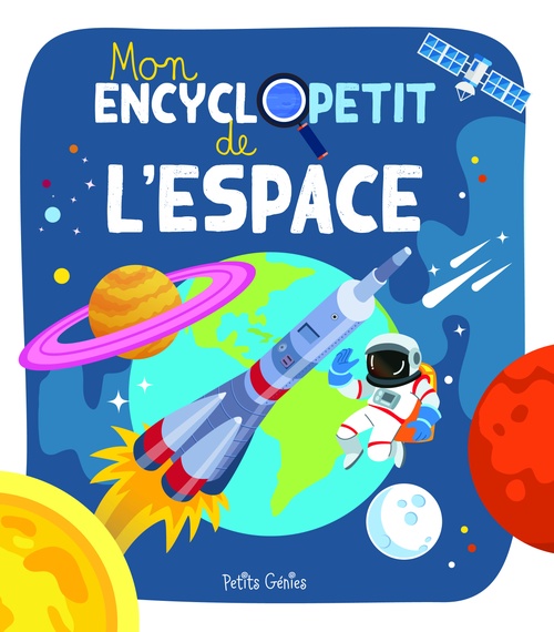 ebook cover of Mon encyclopetit de l'espace, by Gauthier, Kim Huynh, Emi Ordàs