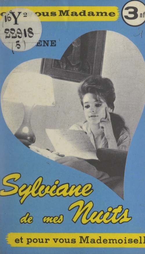 Couverture ebook de Sylviane de mes nuits, de Marcel Blistene