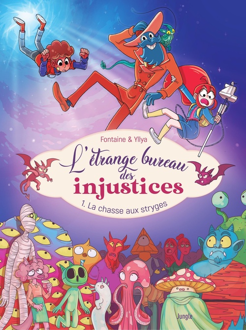 ebook cover of L'étrange bureau des injustices - Tome 1 - La chasse aux stryges, by Fontaine