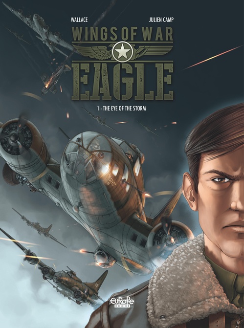 Couverture ebook de Wings of War Eagle - Volume 1 - The Eye of the Storm, de Wallace