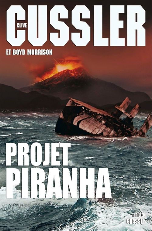 ebook cover of Projet Piranha, by Clive Cussler