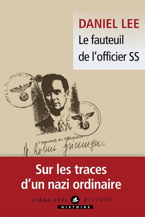 Couverture ebook de Le fauteuil de l'officier SS, de Daniel Lee