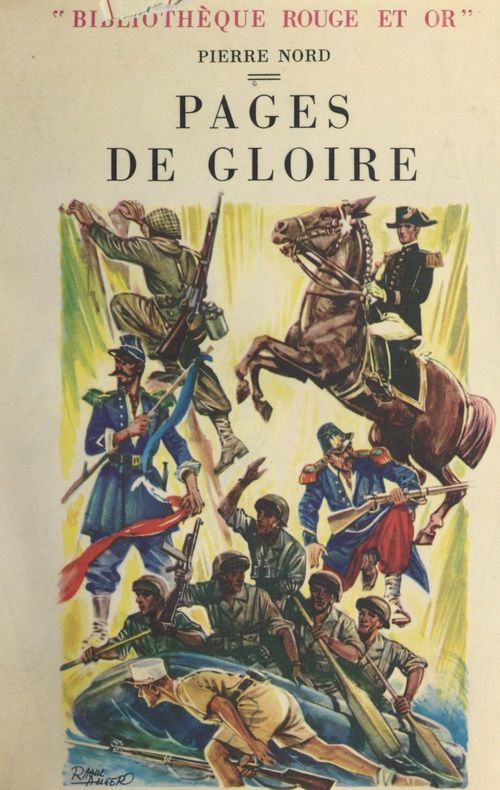 Couverture ebook de Pages de gloire, de Pierre Nord