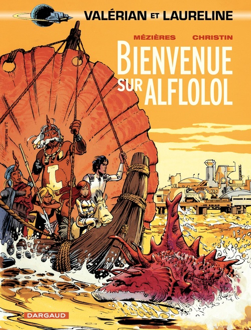 ebook cover of Valérian - Tome 4 - Bienvenue sur Alflolol, by Pierre Christin, Jean-claude Mézières