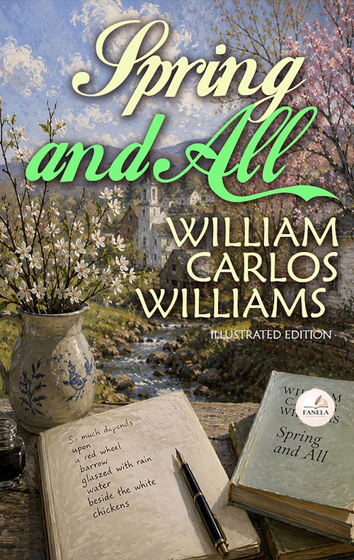ebook cover of Spring and All. Illustrated Edition, by William Carlos Williams