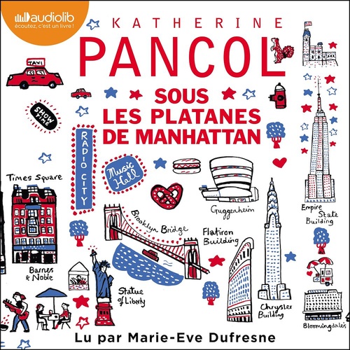 Couverture audiobook de Sous les platanes de Manhattan, de Katherine Pancol