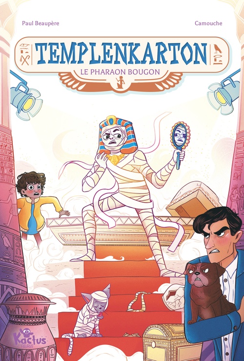 ebook cover of Templenkarton, le pharaon grognon, by Paul Beaupère