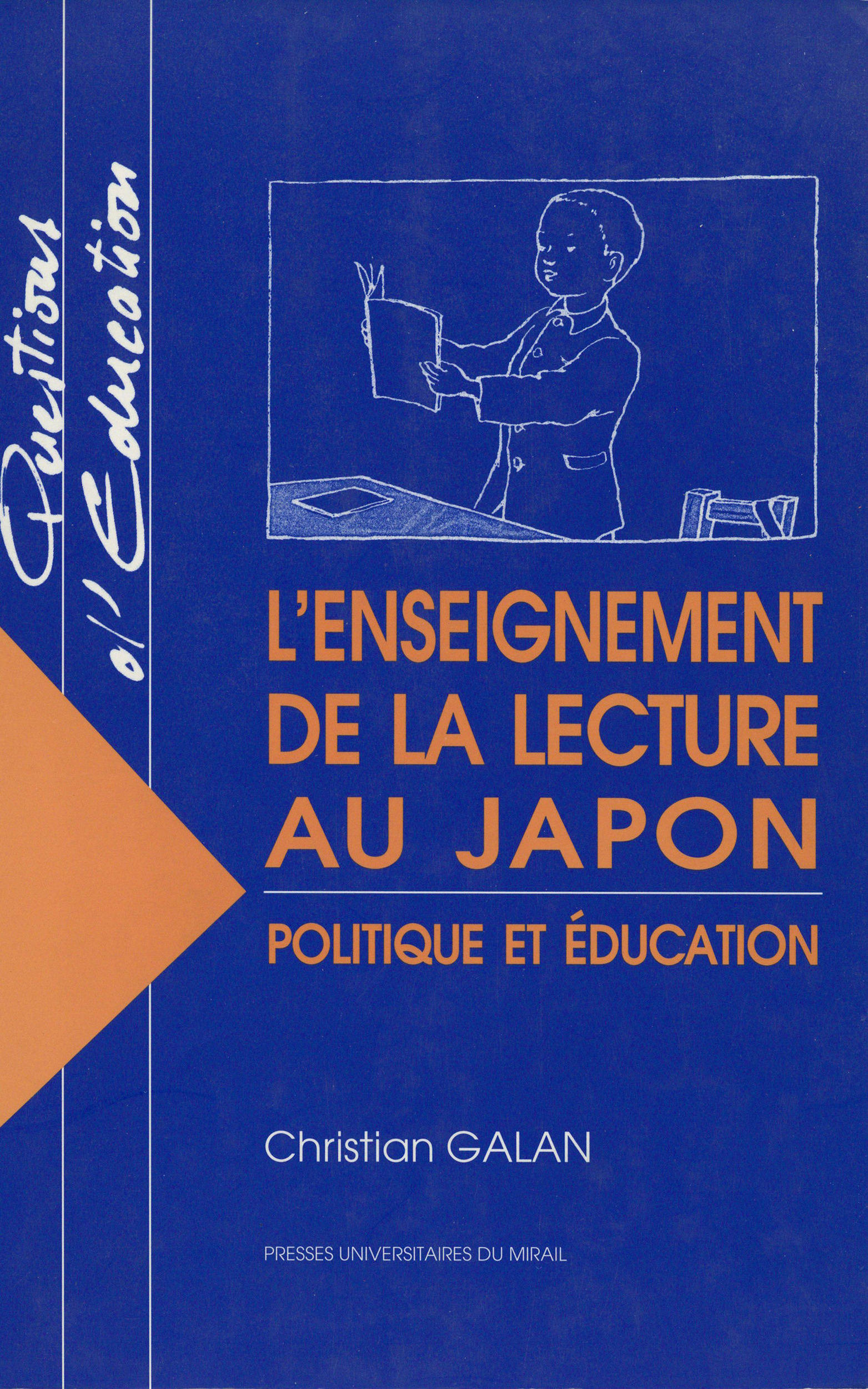 Couverture ebook de L´enseignement de la lecture au Japon, de Christian Galan