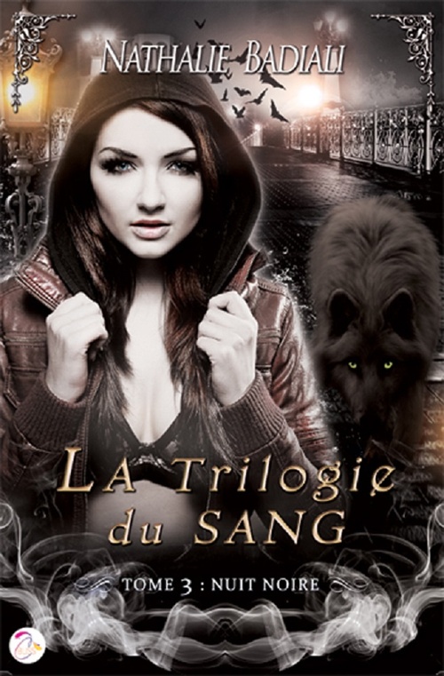 ebook cover of La Trilogie du Sang - Tome 3 : Nuit Noire, by Nathalie Badiali