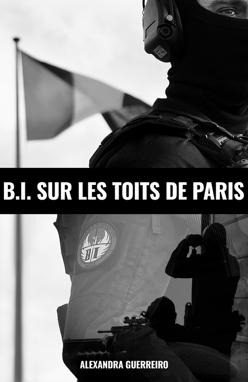 Couverture ebook de B.I. sur les toits de Paris, de Alexandra Guerreiro