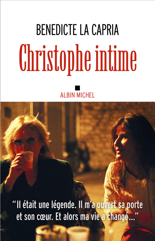 Couverture ebook de Christophe intime, de Bénédicte La Capria