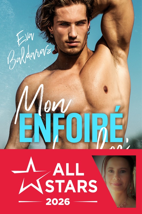 Couverture ebook de Mon enfoiré de coloc, de Eva Baldaras