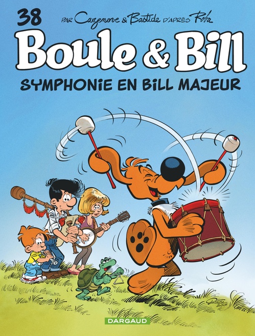 Couverture ebook de Boule & Bill - Tome 38 - Symphonie en Bill majeur, de Jean Bastide, Christophe Cazenove