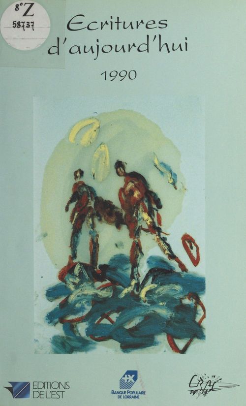 Couverture ebook de Écritures d'aujourd'hui, 1990, de Collectif