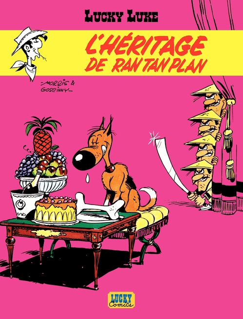Couverture ebook de Lucky Luke - Tome 11 - L'Héritage de Rantanplan, de René Goscinny, Morris