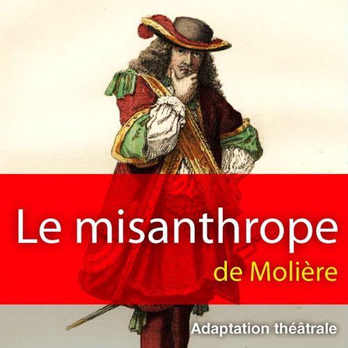 audiobook cover of Le Misanthrope, by Molière