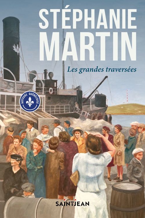 Couverture ebook de Les grandes traversées, de Stéphanie Martin