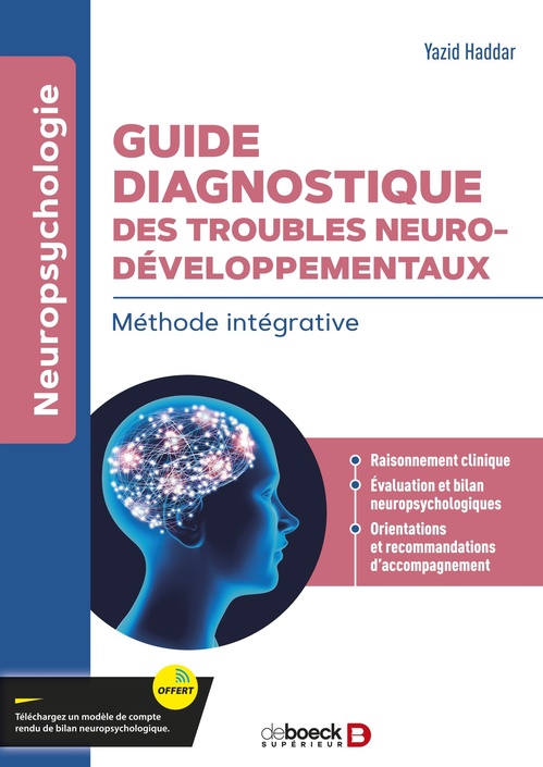 ebook cover of Guide diagnostique des troubles neurodéveloppementaux, by Yazid Haddar