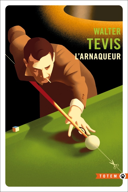 ebook cover of L'Arnaqueur, by Walter Tevis