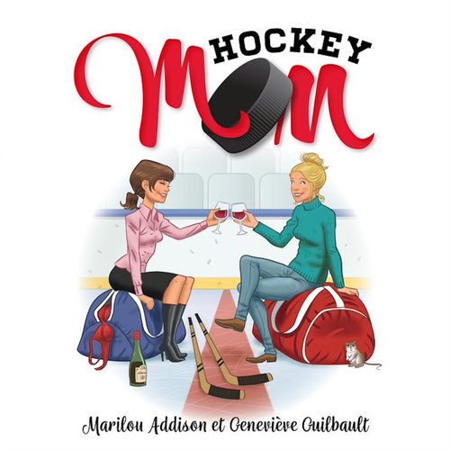 audiobook cover of Hockey mom, by Addison Marilou