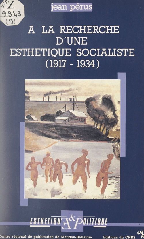 Couverture ebook de Esthétique et politique, de Jean Perus
