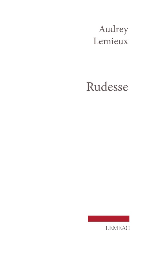 ebook cover of Rudesse, by Audrey Lemieux