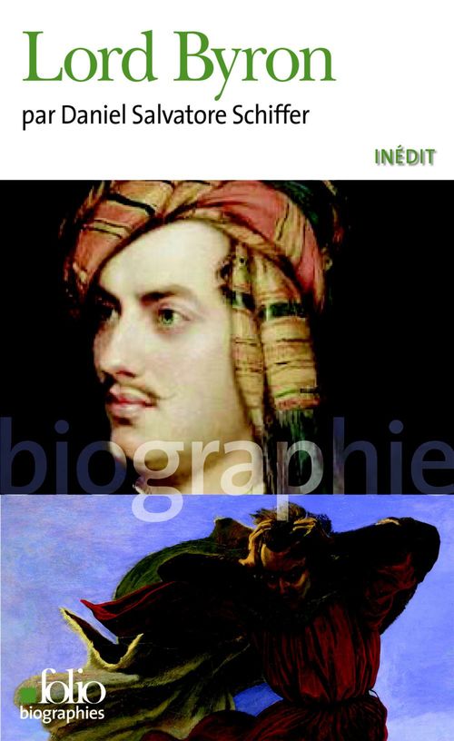 Couverture ebook de Lord Byron, de Daniel Schiffer