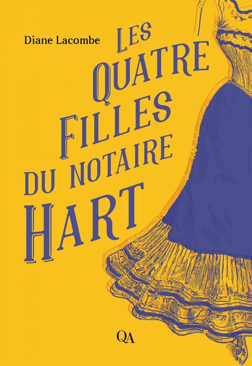 ebook cover of Les Quatre Filles du notaire Hart, by Diane Lacombe