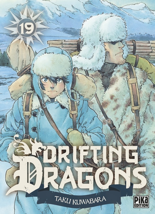 Couverture ebook de Drifting Dragons T19, de Taku Kuwabara