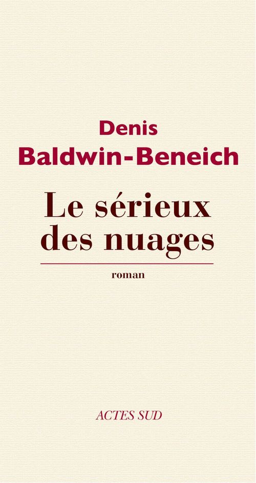 ebook cover of Le Sérieux des nuages, by Denis Baldwin-beneich