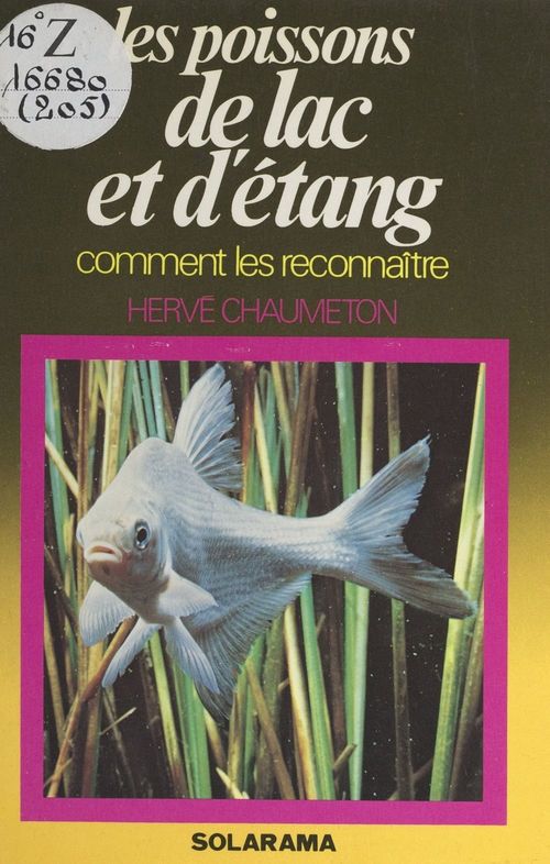 ebook cover of Les poissons de lac et d'étang, by Hervé Chaumeton